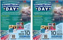 LAUSD College Signing Day